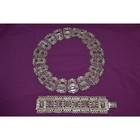 Matl Matilde Poulat Taxco Sterling Silver Turquoise Amethyst Bracelet   Necklace