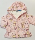Disney Baby Girl Winnie The Pooh 12 Months Hooded Jacket New