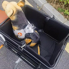 Pet Bike Carrier For Rear Rack     Dog Bicycle Seat With Soft Removable Liner  Hig