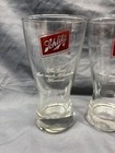 Schlitz Beer Glass Set Of  2  Vintage - The Beer That Made Milwaukee Famous