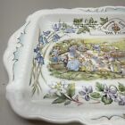 Royal Doulton Bramble Hedge Rare  the Picnic  Rectangular Platter Serving Tray