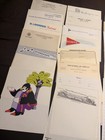 Letterhead 20 Sheets Of Sampler V32 Vintage Stationery Unused Lot
