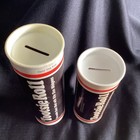 Vintage Tootsie Roll Banks  Set Of 2  7 5      6     Re-usable  Used 