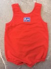 Vintage Winnie The Pooh Red Romper