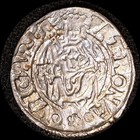 Hungary 1579  Denar Old World Silver Coin High Grade  3047