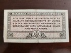 1946-47 Us 5 Cents Military Payment Certificate Series 461   1653