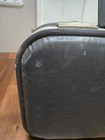 Vintage 1960s American Tourister Train Case Blue Quilted Interior Mirror Luggage