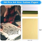50 Sheets Tattoo Transfer Paper   Tattoo Stencil Paper For Tattooing  Transfer