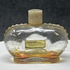 Vintage Prince Matchabelli Wind Song Empty Perfume Bottle Crown Vanity Display
