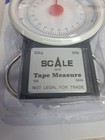 Eagle Claw 50 Lb Fishing Scale With 39in Tape - Compact  Easy Read Portable New