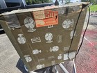 Vintage 14  Vernco  Sears Box Fan 2 Speed   Box Retro  Works Nicely 