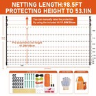 Fmfencetrix Poultry Netting Fence 41 3  h X 98 5 l For Chicken Sheep Goats