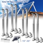 Juego De Soporte Para Paneles Solares Inclinaci  n Ajustable Montaje Techo Rv