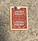 Vintage Golden Nugget Las Vegas Casino Playing Cards Maroon red Preowned No Cuts