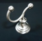 6 Franklin Brass Townsend Double Robe Hook Satin Nickel   126629  no Box Or Pkg 