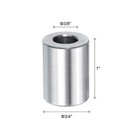 10pcs Stainless Steel Spacer 3 8  Bore X 3 4  Od X 1  Length Screw Standoff