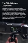 Godox Ad400proii 400ws Outdoor Strobe  2 4g Ttl  1 8000 Hss  Built-in Modeling L