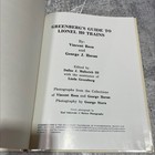 Greenberg s Guide To Lionel Ho Trains Book  By Vincent Rosa And George J  Horan