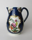 Dr Wall Worcester Porcelain Disheveled Bird Blue Scale Cream Jug 18th Century