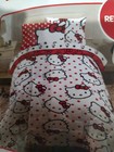 Hello Kitty Reversible 5 Piece Twin Bed Set