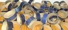 Over 50 Edison Blue Amberol Cylinder Record Lid Rings