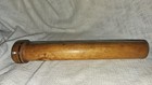 Bowen Hunter    58 Wood Bobbin Kaleidoscope Red Green Blue   Yellow Glass Vtg Flaw