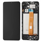 For Samsung Galaxy A12 Sm-a125f A125u Display Lcd Touch Screen Digitizer Frame