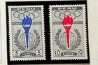 Peru Sc C1722-3 c173a Nh Set s s Of 1960 - Olympics -  rm26 
