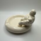 Michelin Man Ceramic Bibendum Ashtray Vintage Excellent Condition 