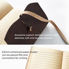Leather Journal Notebook  A5 Size Diary  6x8 1 Inch  Genuine Leather Journals   