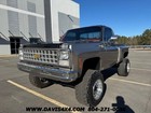 1980 Chevrolet C k Pickup 1500 Squarebody Stepside 4x4 Lifted