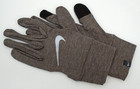 Nike Fleece Gloves Men s Dri-fit Running Touch Ironstone silver