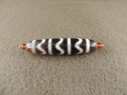 Tibetan Energy Tibetan Old Agate Dzi Bead Amulet Pendant Desig Gzi Beads B