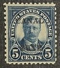 Travelstamps  Us Canal Zone Stamps Scott  103 - 5 Cent Roosevelt Mint Mogh