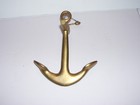 Vintage Brass Nautical Anchor 4 3 4 