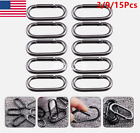 3-15pcs Kettle Hooks Water Bottle Carabiner Spring Snap For Keys Accessories New