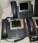 Lot 5x Cisco Ip Phones 7965 Unified Ip Voip Office Business Phones Cp-7965g Used