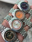 Lot Of 4 Vintage Seiko 5 Mens Automatic Watch Day  7009