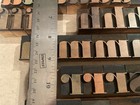 Wood Letterpress Printing Blocks Lowercase Alphabet Type Set Assorted Lot