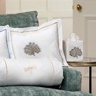 Square Tissue Box Cover  Linen cotton Fabric Tissue Holder  Decorative Cloth    