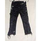 Rockstar Original Denim Rsk 205 Flare Toddler Size 4t Black Distressed Jeans Y2k