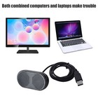 Portable Mini External Usb Stereo Computer Speaker 2 Channels Loudspeaker Laptop