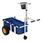 Detachable Outdoor Fishing Cart With Ample Storage Capacity  Beach Cart For Sand