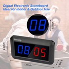 Electronic Scoreboards With Remote  Portable Score Keeper  Digital Scoreboard   