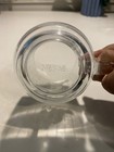 Vintage Nestle Nescafe World Globe Map Etched Glass Coffee Tea Mug Cup