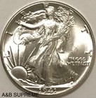  1  Walking Liberty Half Dollar From Obw Roll Estate Ch-gem Bu Unc 90  Silver