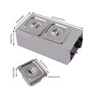 3l Commercial Electric Chocolate Tempering Machine Melter Maker W  2 Melting Pot