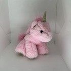 Fao Schwarz Pink Unicorn Mini Gold Glitter Plush 9    Stuffed Animal New 2022