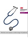 5863 3m Littmann Classic Iii Monitoring Stethoscope  Navy Blue And Mirror