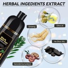 New Hair Dye Shampoo 3 In 1 For Women men For Gray Coverage Instant Hair Color